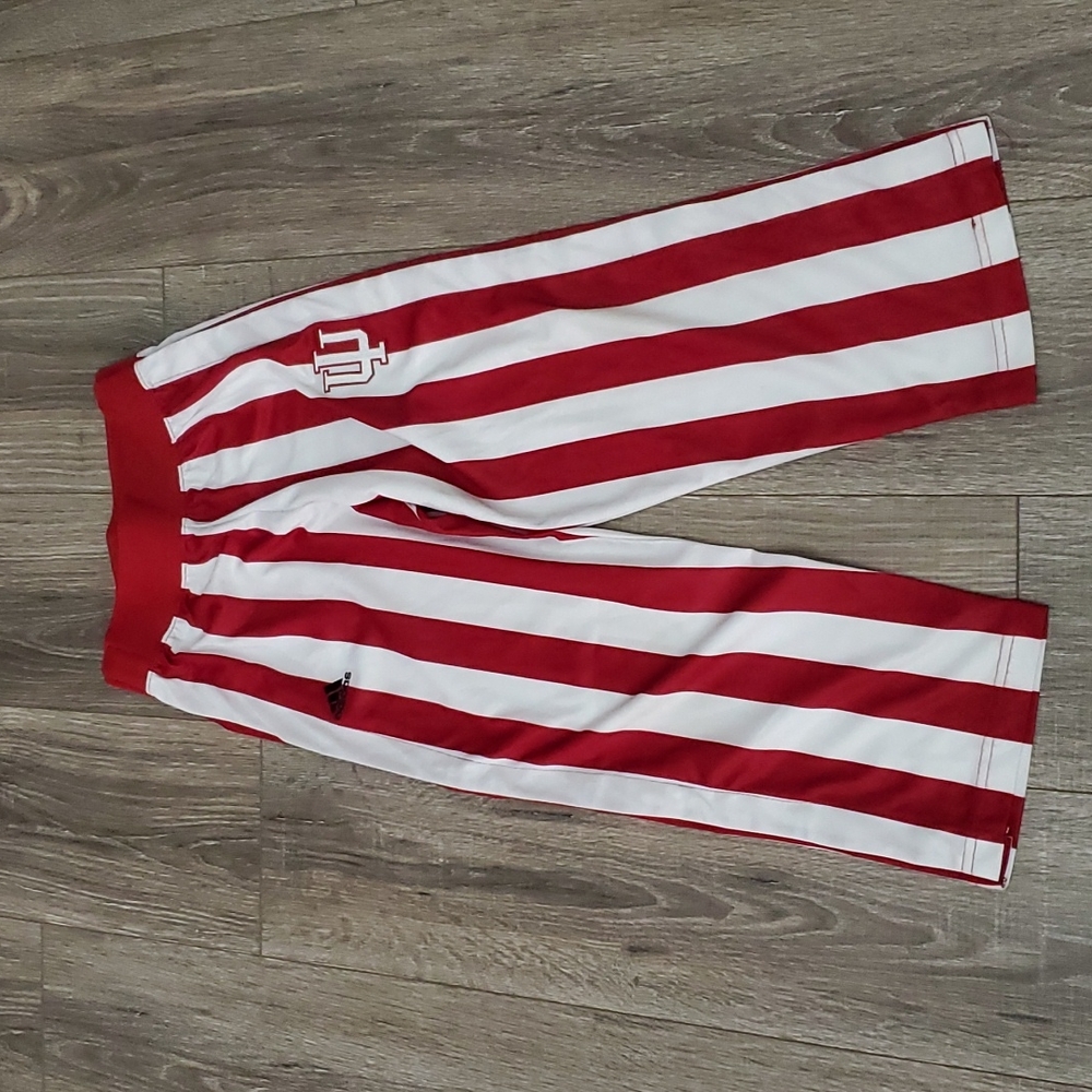 Kids Indiana tearaway warmup pants, size 8